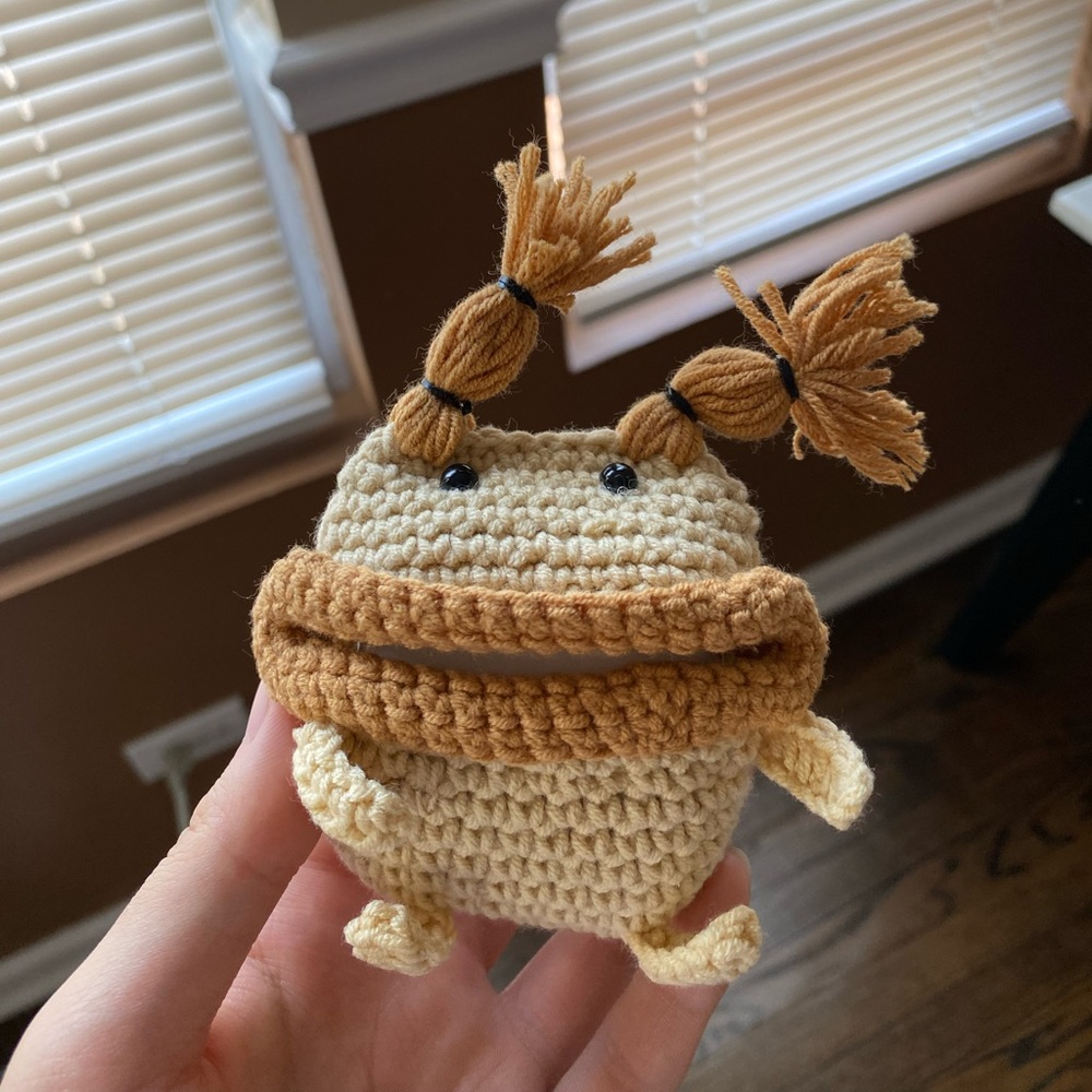 Cute knit hand woven AirPods 3 case